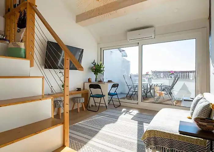 Loft Con Amplia Terraza En El Centro De