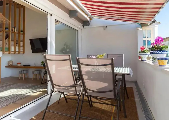 Loft Con Amplia Terraza En El Centro De